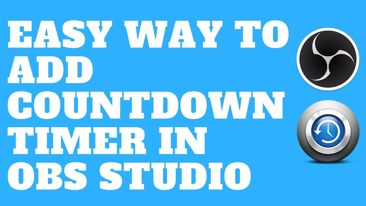 countdown for obs studio